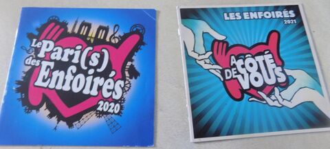 cahier CD les enfoirés La Motte-d'Aveillans (38)