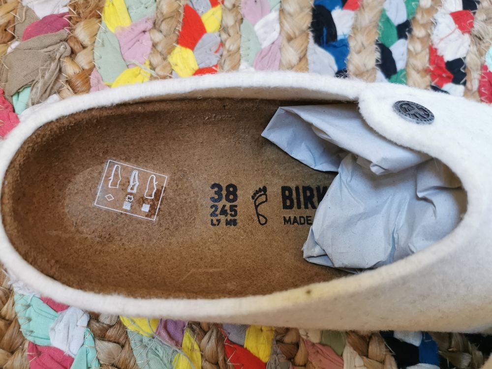 Chausson sabot feutres Birkenstock taille 38 Chaussures