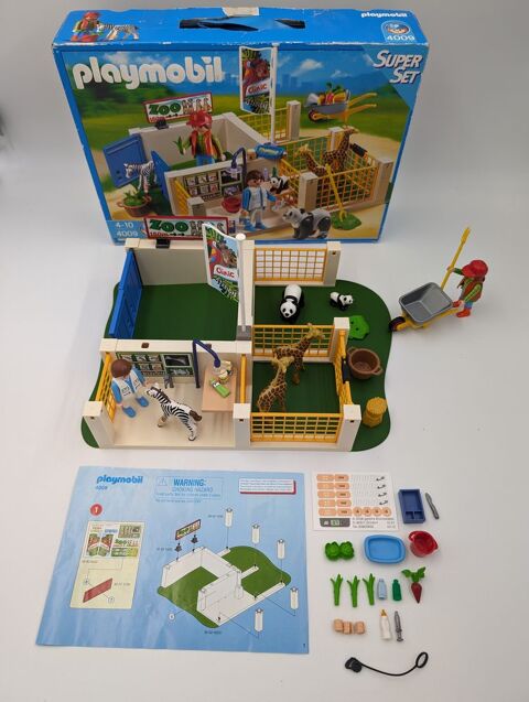 Set Playmobil 4009 Super Set Clinique vétérinaire du Zoo 28 Vulbens (74)