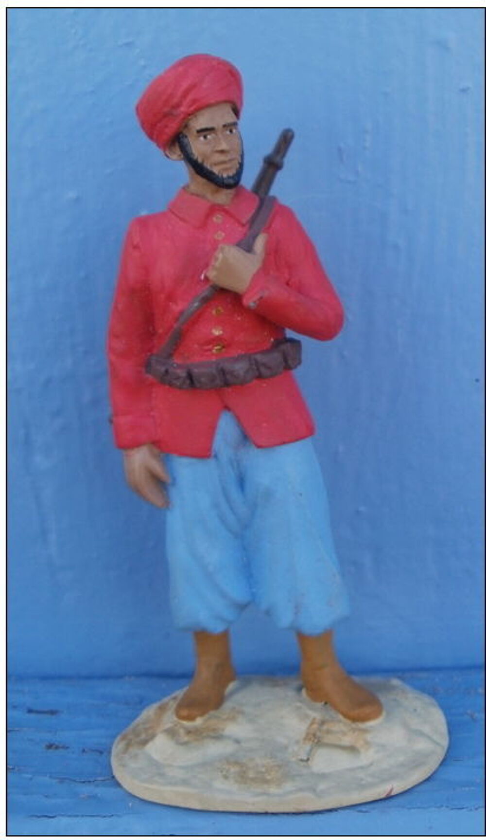 Figurine en plomb SPAHI MAROCAIN de 1914 