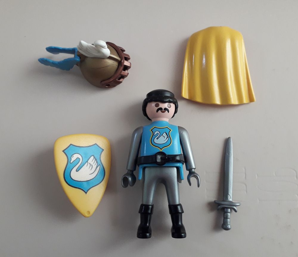 PLAYMOBIL : chevalier du cygne blanc Jeux / jouets