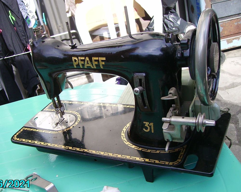 Ancienne Machine &agrave; coudre " PFAFF 31" Electroménager