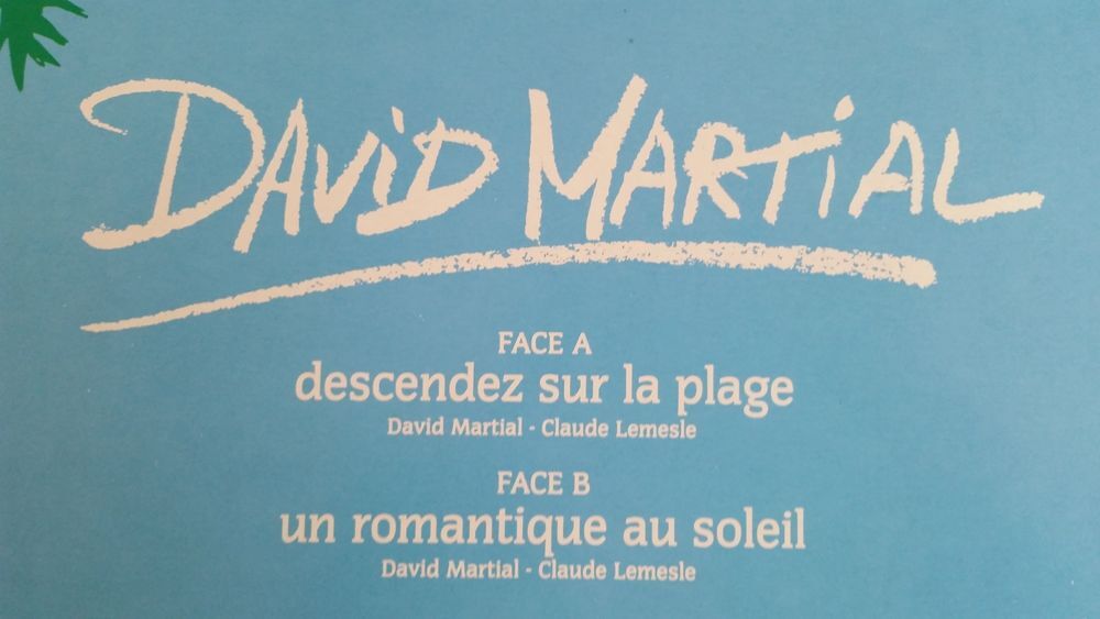 DAVID MARTIAL CD et vinyles
