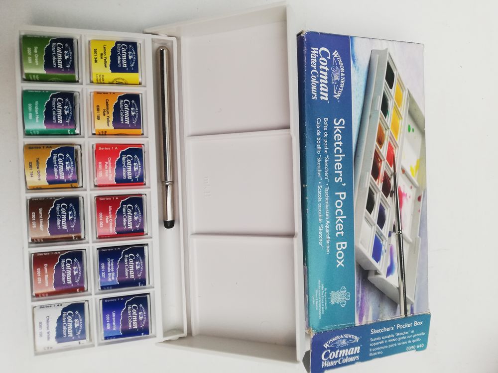 Peinture aquarelle en Godet
Décoration