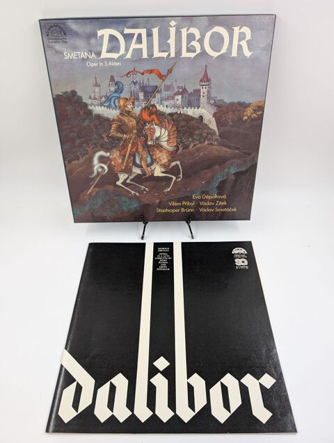 Coffret Vinyle 33 tours Smetana Dalibor (Staatsoper Brnn) 10 Vulbens (74)