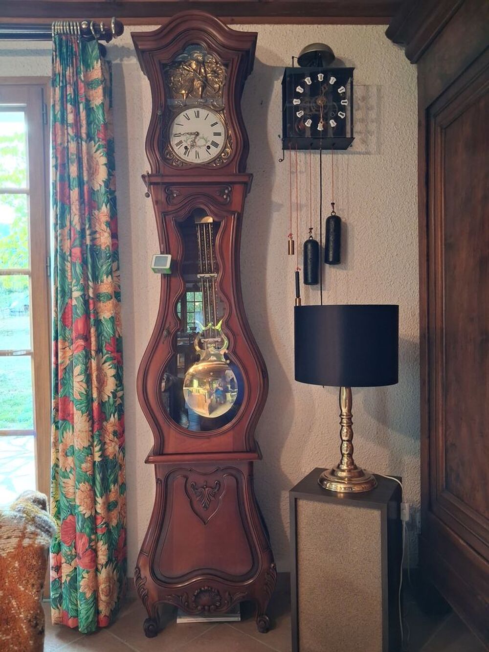 Horloge Comtoise style R&eacute;gence Sup&eacute;rieur Meubles