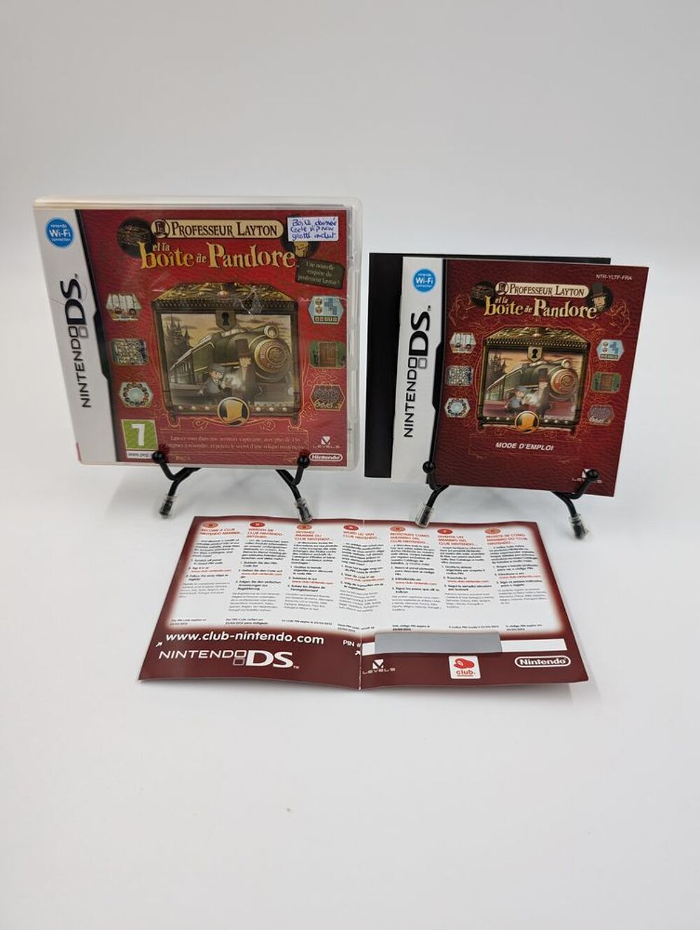 Jeu Nintendo DS Professeur Layton et la Boite de Pandore com Consoles et jeux vidéos