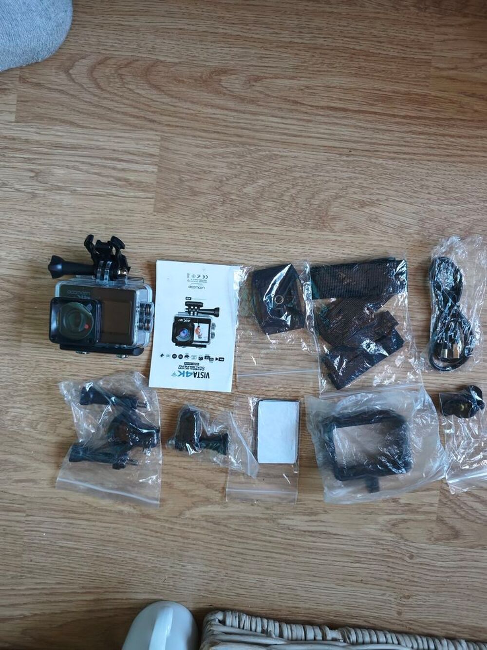 Cam&eacute;ra vista4k wifi dual selfie hd Photos/Video/TV