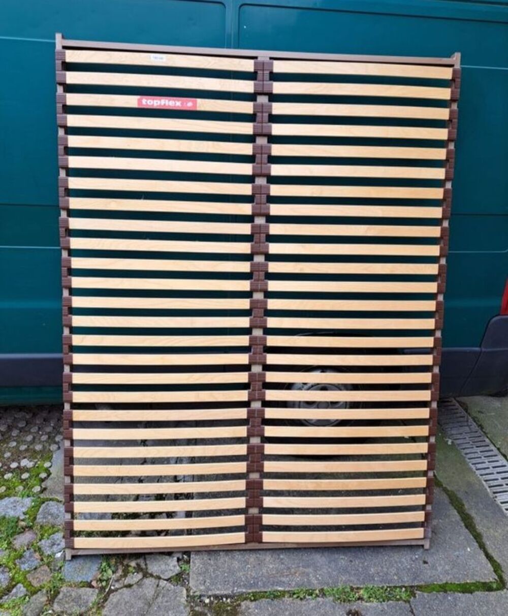 Cadre de lit sommier 140x200 avec chevet Meubles