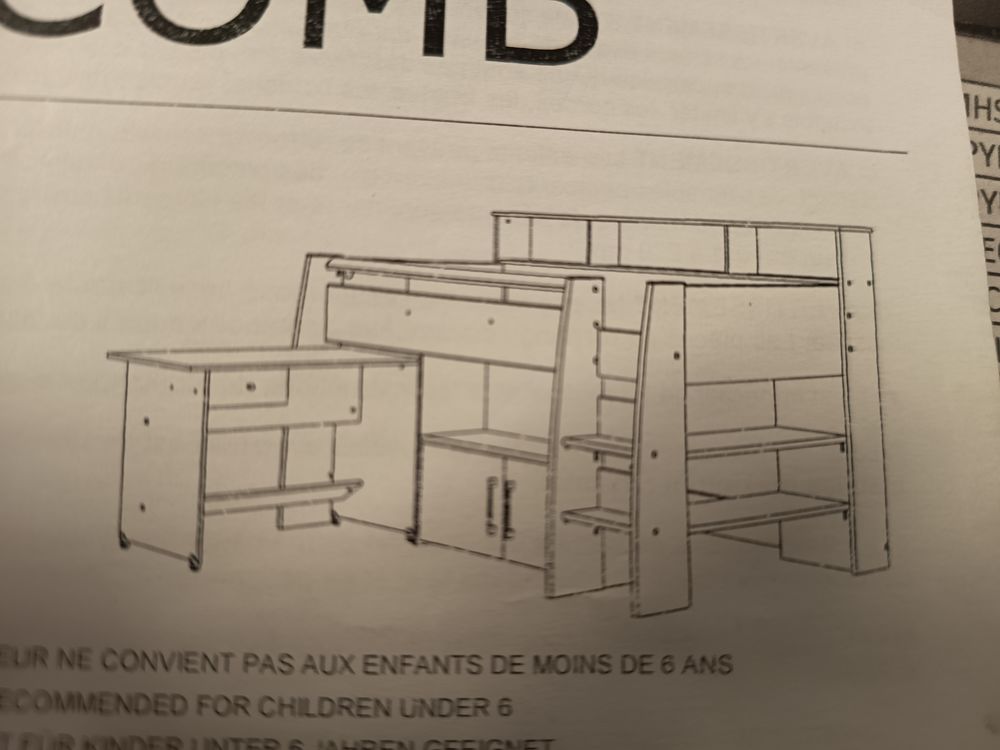 Lit cabane Mobilier enfants