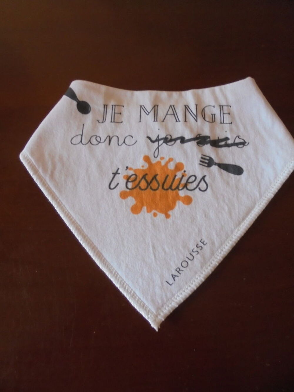 Bavoir humoristique (105) Vêtements enfants