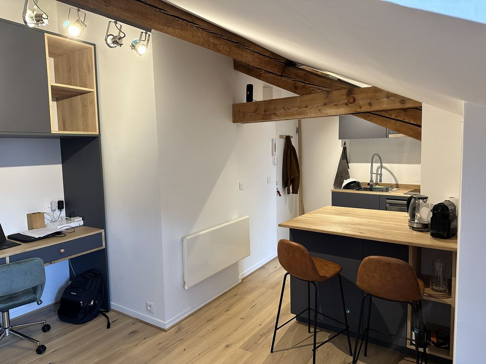 Vente Appartement Studio 17 m² rénové, entièrement équipé, prêt à vivre. Clermont-ferrand