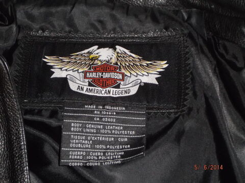 Achetez blouson harley quasi neuf annonce vente Batz sur Mer
