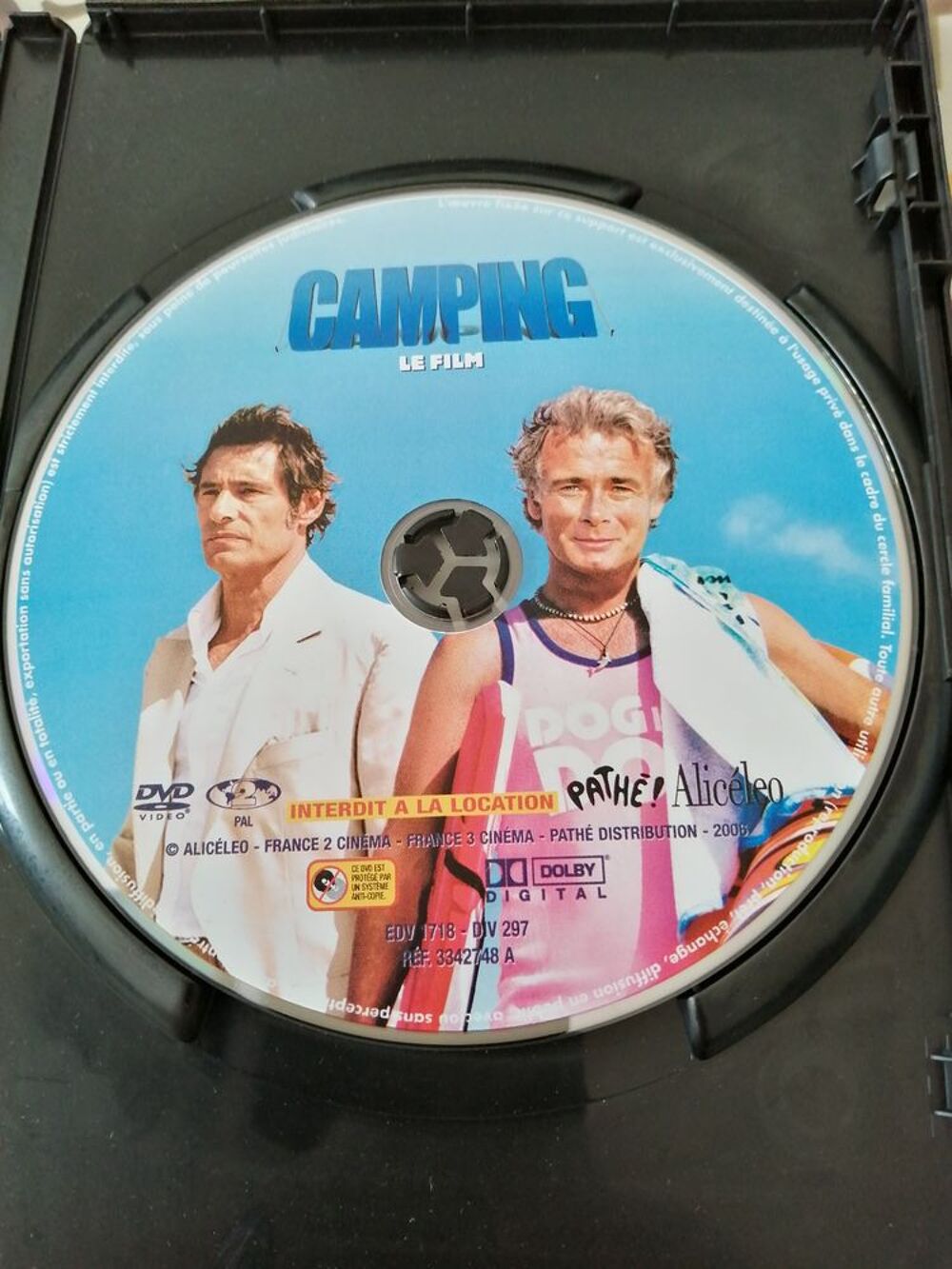 Camping DVD et blu-ray