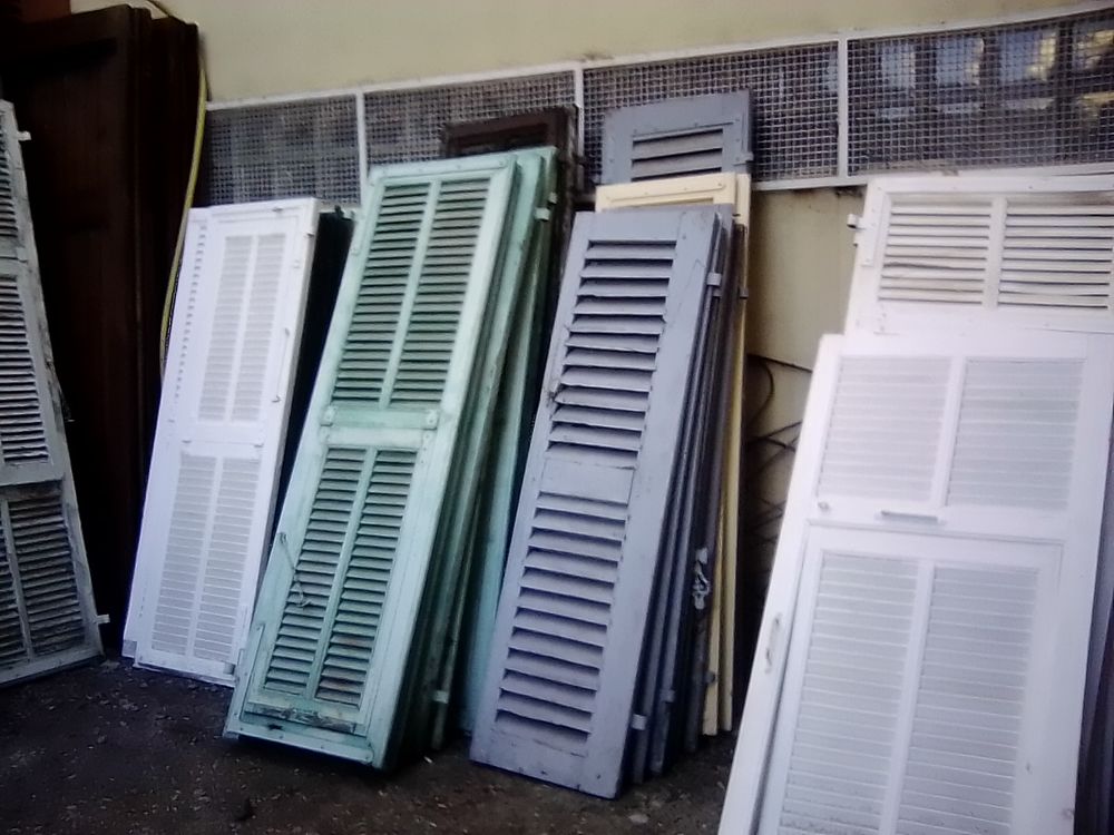 volet en bois Bricolage