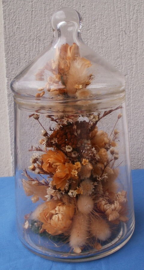 Pot en verre de fleurs sches 7 Montauban (82)