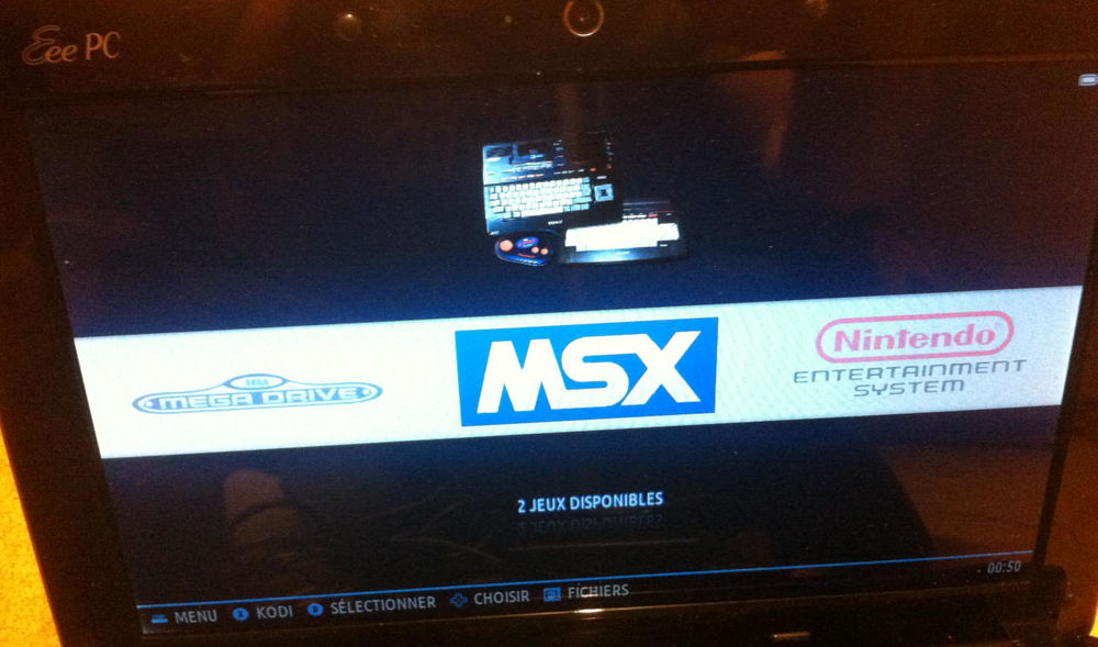 PC portable eeePC retrogaming Batocera Mat�riel informatique