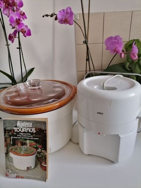 Lot centrifugeuse BRAUN et Mijoteuse TOURNUS 30 Soullans (85)