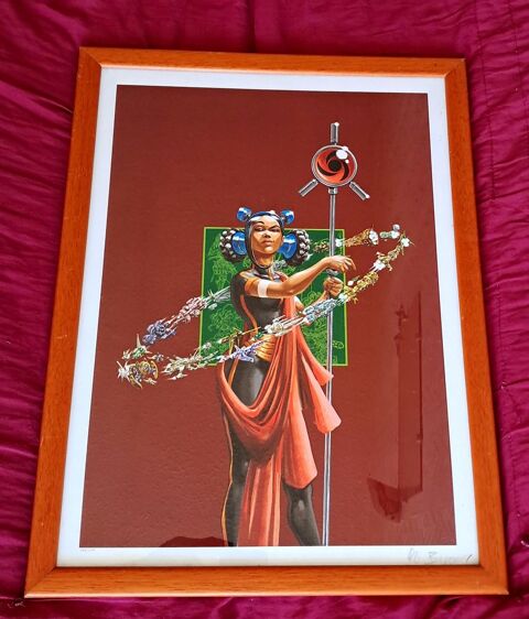 affiche impression offset de la BD bande dessin�e Sillage 40 Carnon Plage (34)