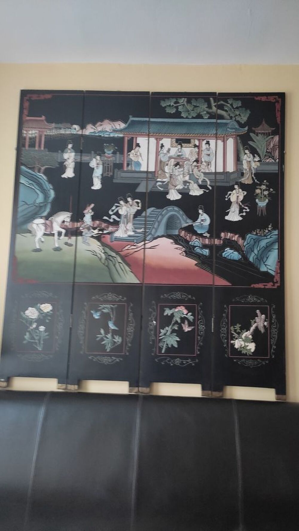 auvent 4 volets de style asiatique Décoration