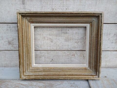 Cadre Bois Sculpt Moulure Droite Feuillure 26cm x 19,5cm 65 Loches (37)