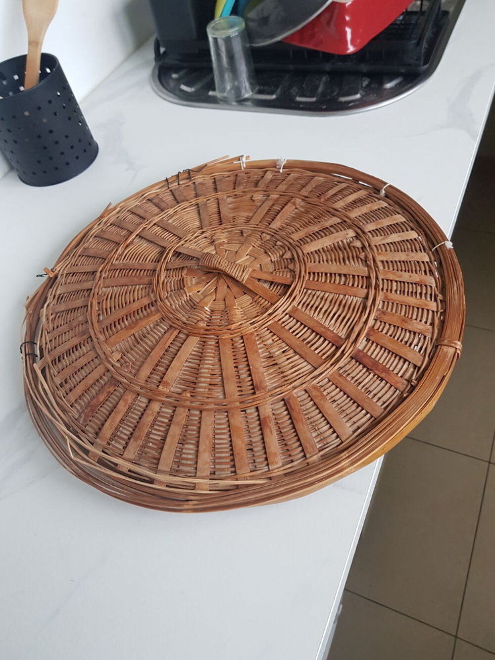 Panier &agrave; linge Osier Décoration