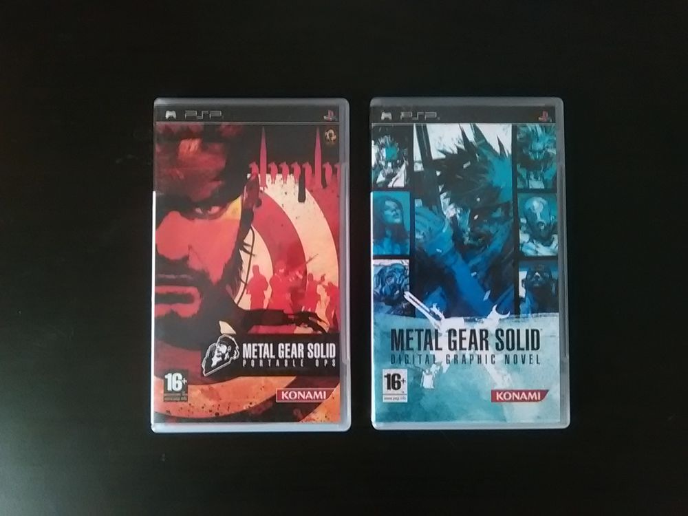 Jeux PSP Metal Gear Solid Consoles et jeux vidéos