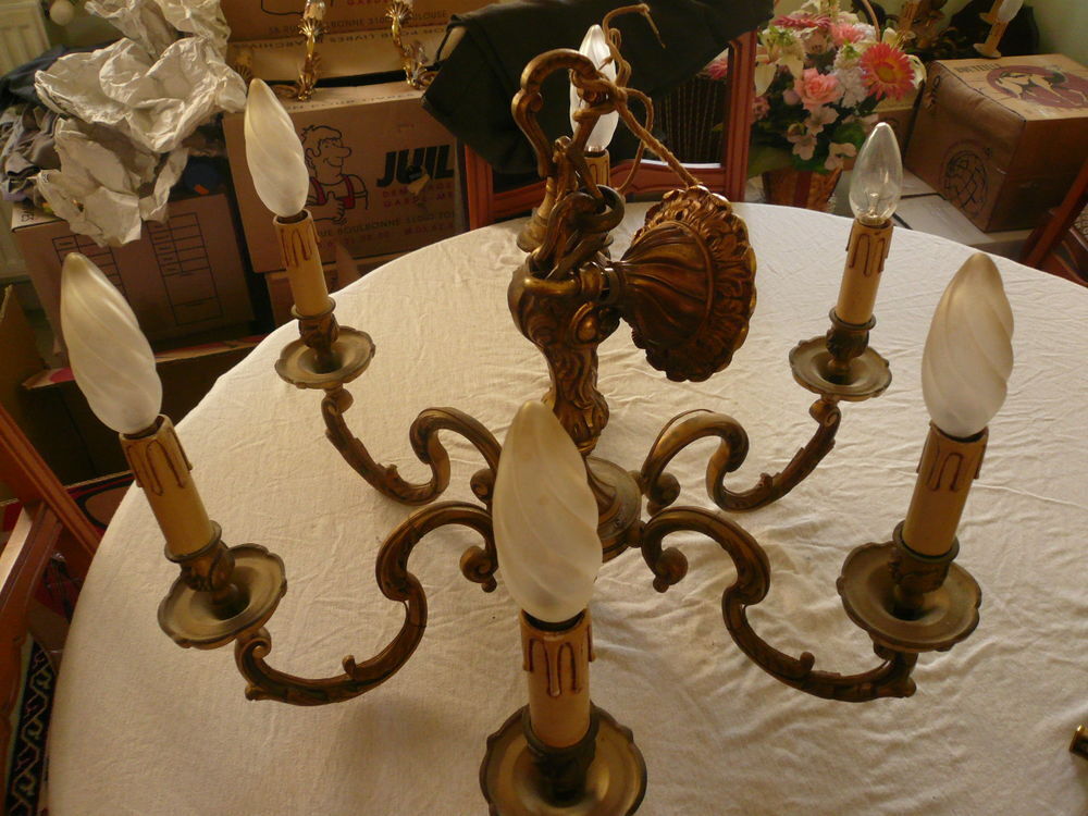 Lustre en bronze Décoration