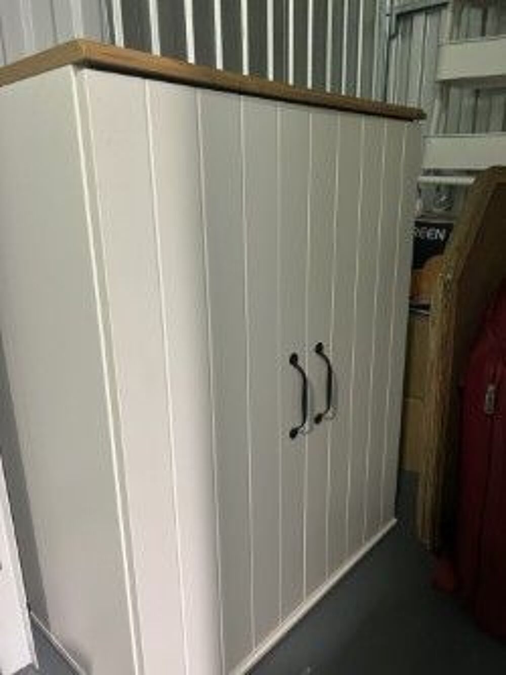 Meuble &agrave; chaussures- IKEA SKRUVBY blanc - &eacute;tat impeccable Meubles