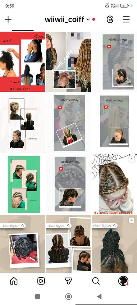 Coiffure afro 0 54670 Custines