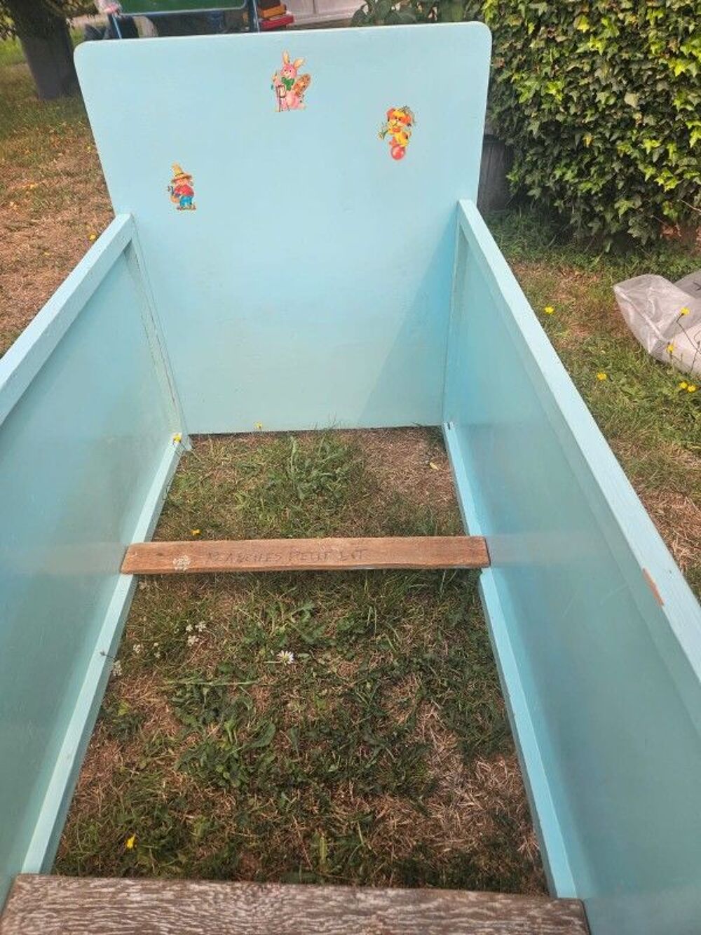 Lit ancien enfant ann&eacute;e 50 Meubles