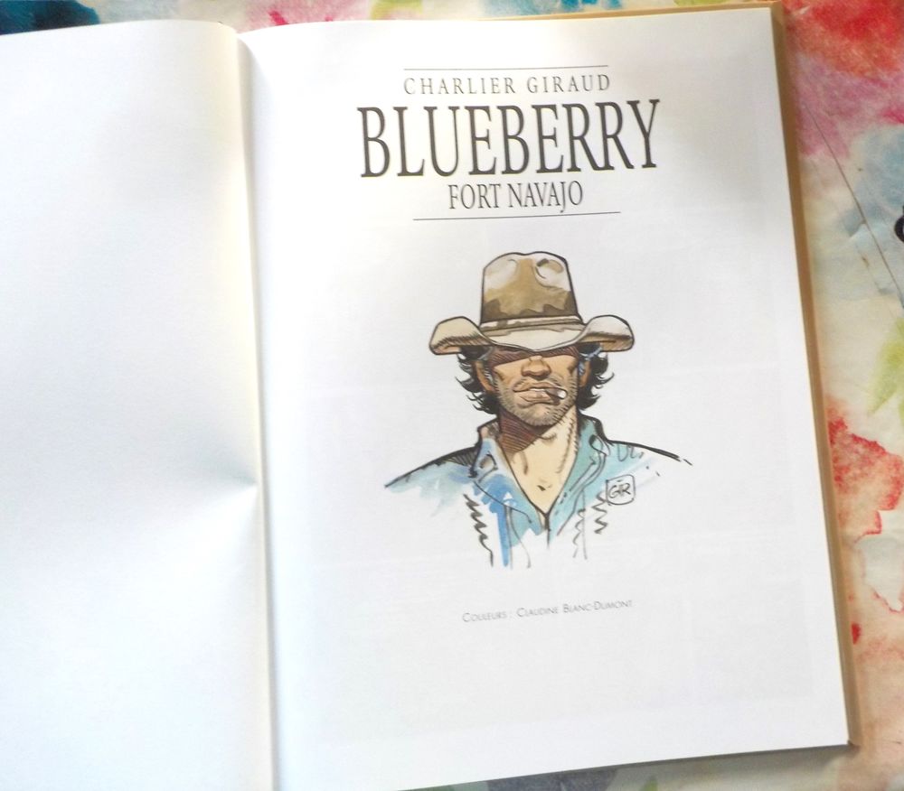 BLUEBERRY FORT NAVAJO BD par CHARLIER GIRAUD Ed. Hachette Livres et BD