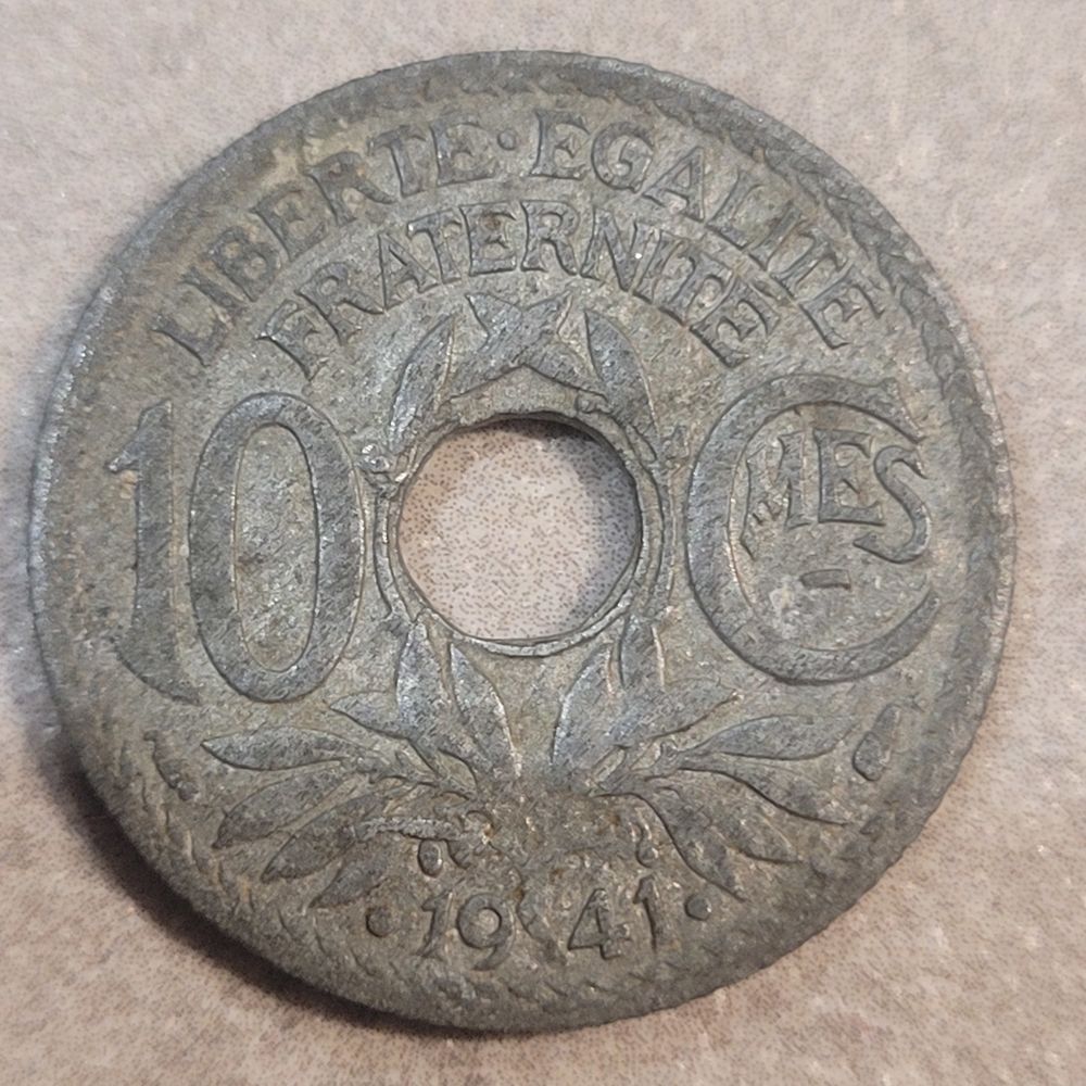 PI&Egrave;CES MONNAIE DE 1941 -1946 