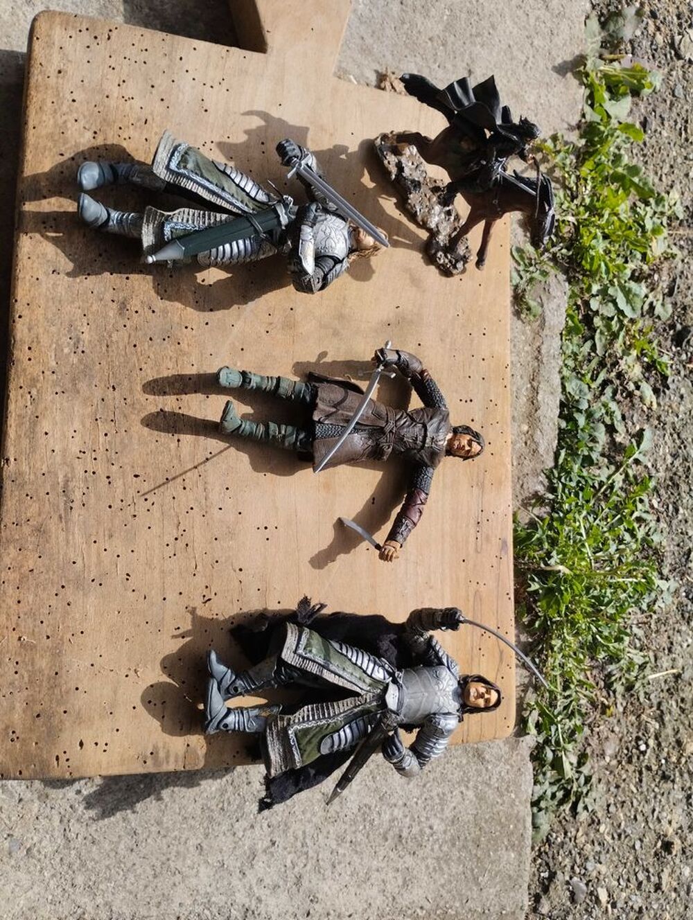 Figurines "le Seigneur des anneaux" . 
