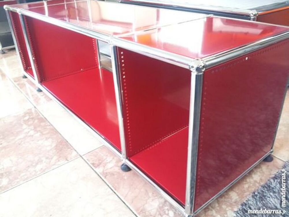 petit meuble tv/hifi ou autre usm haller rouge Cuisine