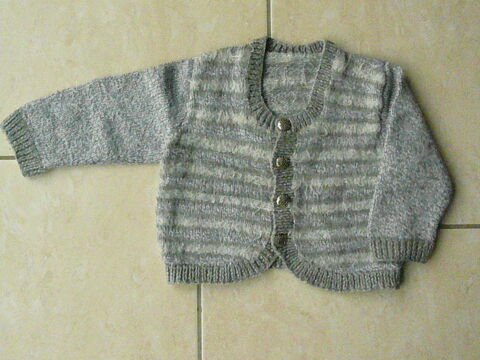 Gilet gris 6 mois 5 Franqueville-Saint-Pierre (76)