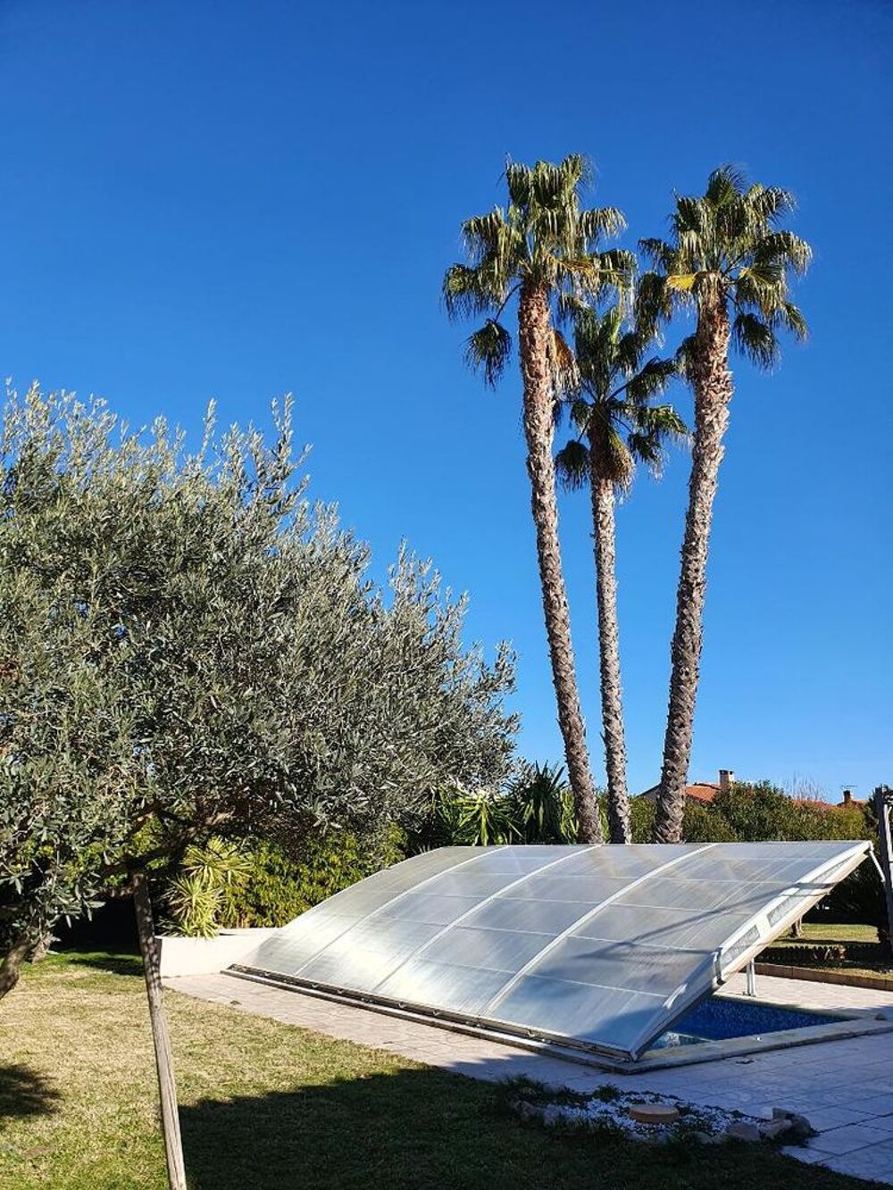 Abri de piscine Jardin