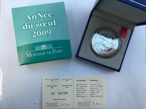 coffret complet 5 euros annee du boeuf 40 Talant (21)