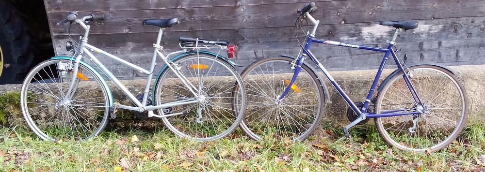 Pair de Bicyclette Homme et Femme Vélos