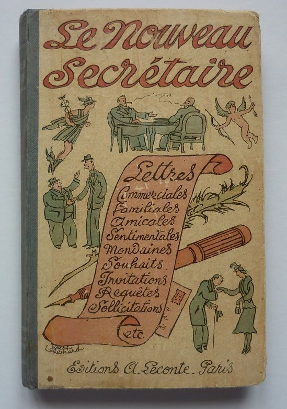 LE NOUVEAU SECR&Eacute;TAIRE Mod&egrave;les correspondances vintage 1941 Livres et BD