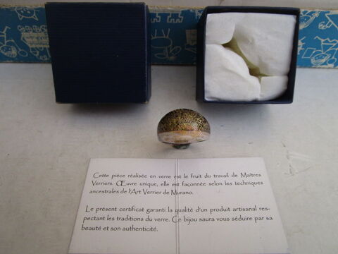 BAGUE ART VERRIER MURANO 25 Villepinte (93)