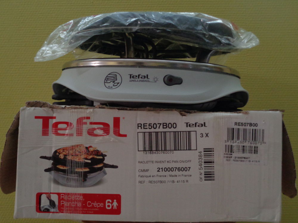 Service &agrave; Raclette Tefal plus service complet . Cuisine