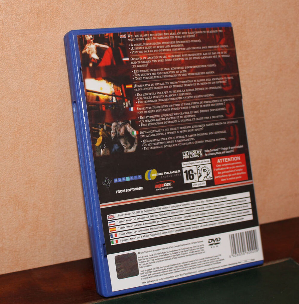 Kuon PS2 playstation 2 Consoles et jeux vidéos
