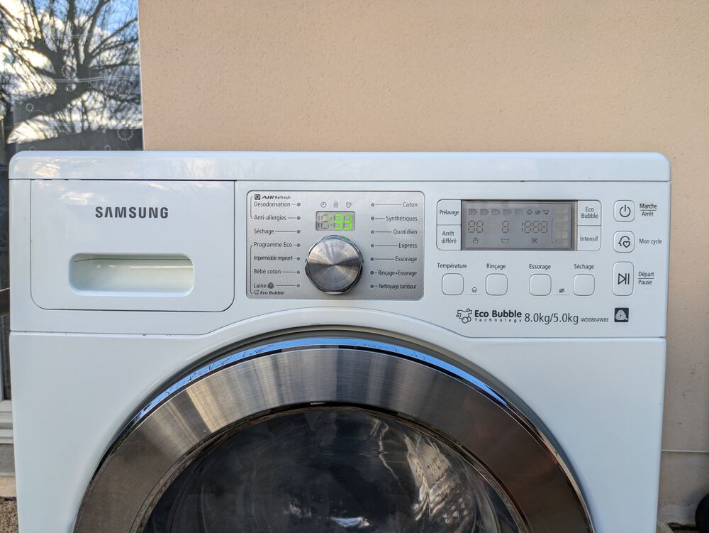 lave linge Samsung 8 kg / 5kg sechant Electroménager