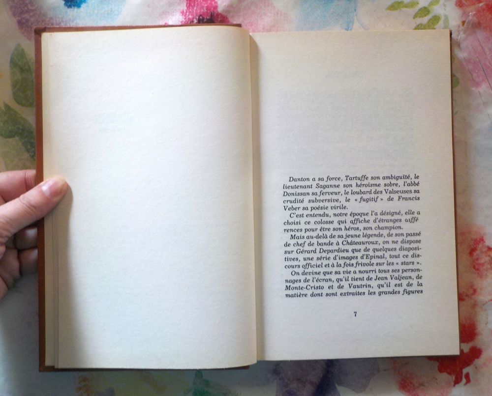 LETTRES VOLEES par G&eacute;rard DEPARDIEU Ed. Succ&egrave;s du Livre Livres et BD