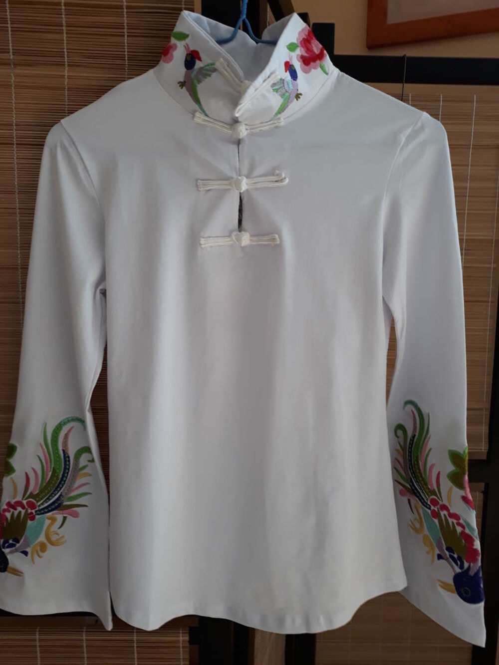Chemisier chinois brod&eacute; - Taille M (NEUF) Vêtements