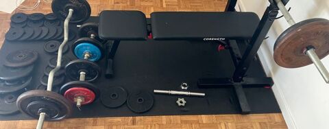 Banc, barres et poids de musculation 350 Montpellier (34)