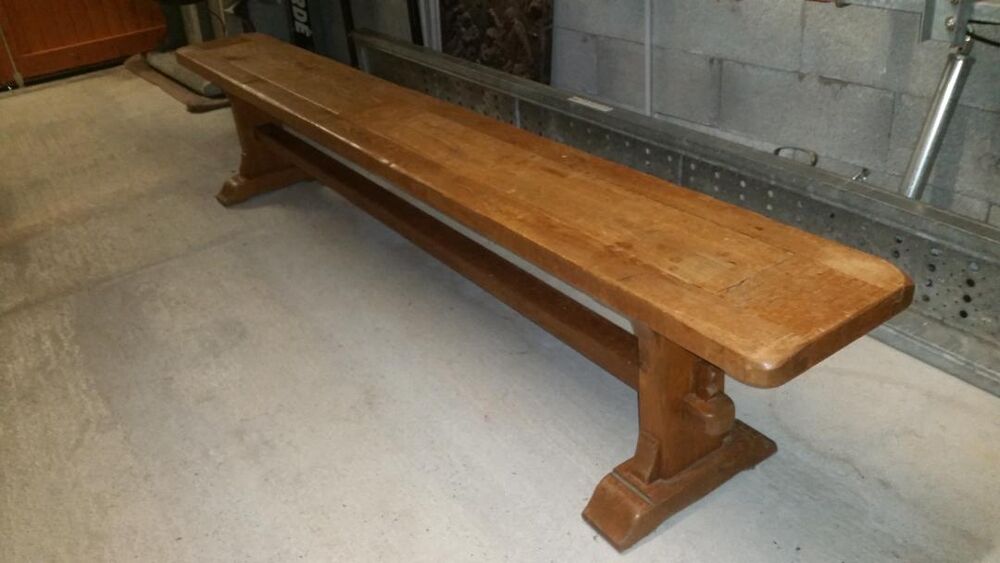 Banc de ferme monast&egrave;re en ch&ecirc;ne Meubles