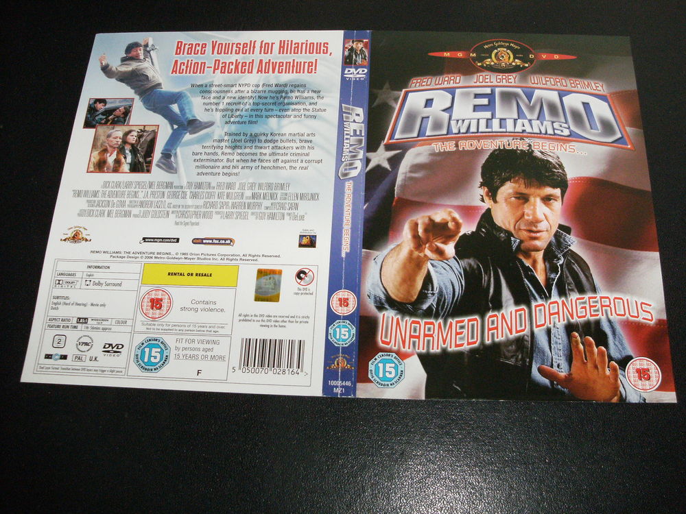 Film : " Remo sans armes et dangereux " DVD et blu-ray