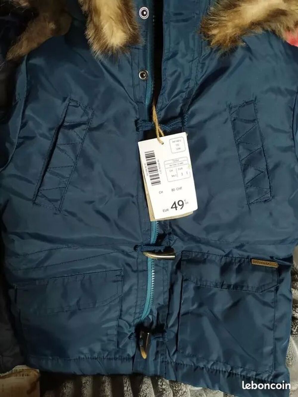 MANTEAU CHAUD DE MARQUE CREECKS Vêtements enfants
